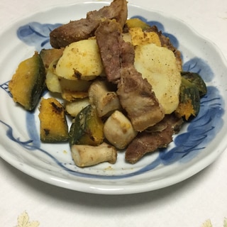 豚肉のじゃがいものマキシマム焼き